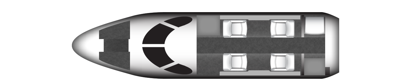 Phenom 100 - Aircraft Layout