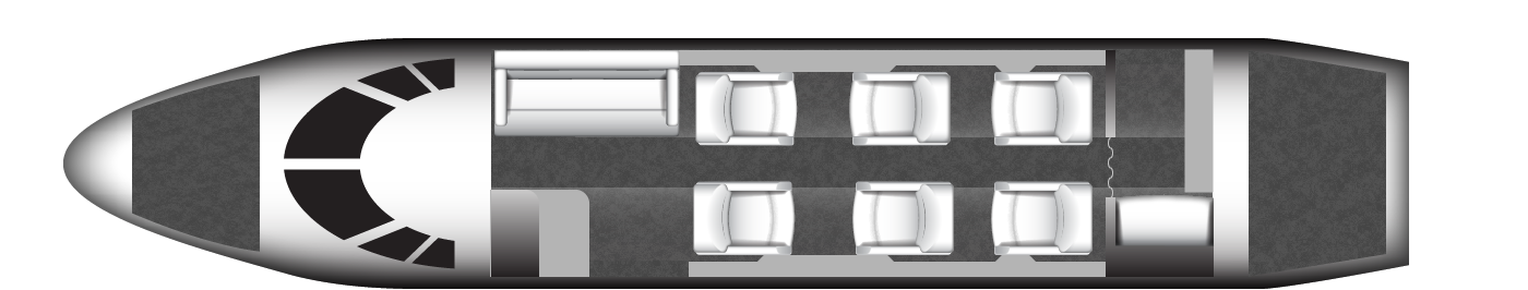 Citation Excel - Aircraft Layout