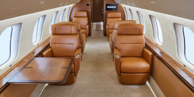 Global 7500 Interior- Alt view with table
