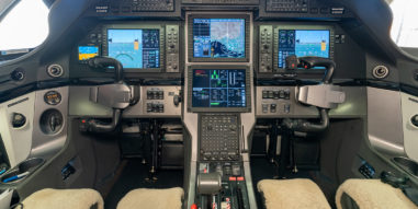 Pilatus PC12 Interior Cockpit