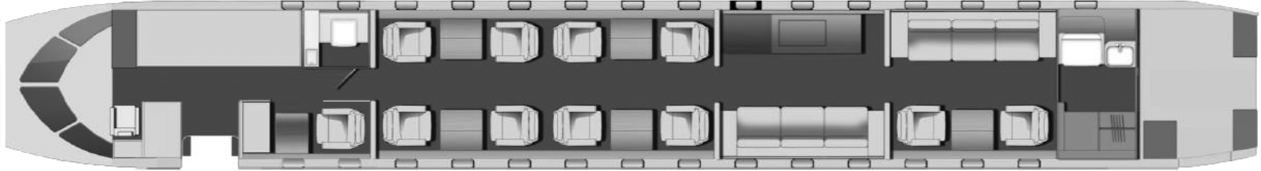 Global 7500 Floor Plan Layout