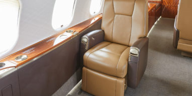 Global 5000 Interior - Captain's chair
