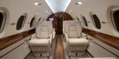 Hawker 800XP Interior chairs