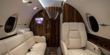 Hawker 800XP Interior Couch