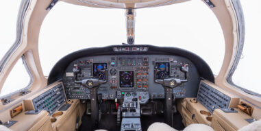 Citation Ultra Interior Cockpit