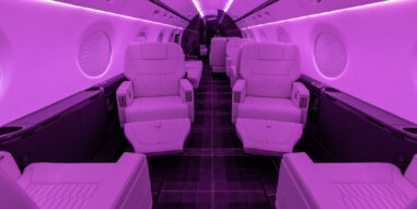 Gulfstream G550 Interior Lights