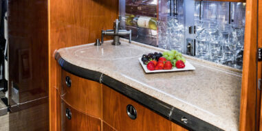 Hawker 4000 Interior Galley