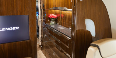 Challenger 350 interior - galley